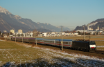 Lokomotiva: 189.992 | Vlak: EC 89 ( Mnchen Hbf. - Milano Porta Garibaldi ) | Msto a datum: Schwaz 23.01.2010