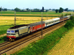 Lokomotiva: E 632.026 | Vlak: D 2287 ( Genova P.P. - Bologna Centrale ) | Msto a datum: Piacenza 14.05.1998