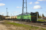 Lokomotiva: 2TE10M-3424 | Msto a datum: Riga-kirotava 16.09.2016