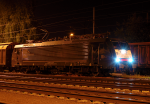 Lokomotiva: 189.154 ( PKP Cargo ) | Vlak: Nex 46738 ( Villanova di Regg. - Tychy Fiat ) | Msto a datum: Polanka nad Odrou (CZ) 07.06.2011