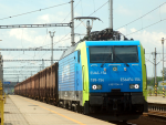 Lokomotiva: 189.154 ( PKP Cargo ) | Vlak: Pn 152071 ( Omarska - Ostrava-Bartovice ) | Msto a datum: Ostrava-Svinov (CZ) 07.06.2012