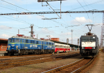 Lokomotiva: ET41-086, 189.156 + 2016.903 | Vlak: Zvl.Sp 35148 ( Pardubice hl.n. - Praha hl.n. ) | Msto a datum: Pardubice hl.n. (CZ) 02.03.2013