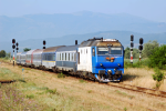 Lokomotiva: 65-0927-7 | Vlak: IR 473 Ister ( Budapest Kel.pu. - Bucuresti Nord ) | Msto a datum: Avrig 24.07.2015