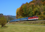 Lokomotiva: 350.002-2 | Vlak: EC 279 Metropolitan ( Praha hl.n. - Budapest Nyugati pu. ) | Msto a datum: Bezprv (CZ) 22.10.2018
