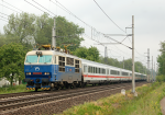 Lokomotiva: 350.004-8 | Vlak: EC 174 Jan Jesenius ( Budapest Kel.pu. - Hamburg-Altona ) | Msto a datum: Zbo nad Labem (CZ) 25.05.2010