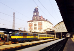 Lokomotiva: 350.012-1 | Vlak: Ex 172 Slovensk strela ( Bratislava hl.st. - Praha hl.n. ) | Msto a datum: Praha hl.n. (CZ) 17.10.1991