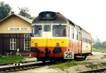 Lokomotiva: 850.005-0 | Vlak: Os 8404 ( Tatranska Lomnica - Studen Potok ) | Msto a datum: Studen Potok 04.08.1998