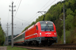 Lokomotiva: 541-101 | Vlak: EC 212 | Msto a datum: Warmbad Villach (A) 17.04.2009