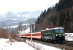 Lokomotiva: 1010.010 ( 1010.10 ) | Vlak: Sdz 16110 ( Wien Westbf. - Innsbruck Hbf. ) | Msto a datum: Bischofshofen 31.01.2009