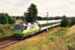 Lokomotiva: 1014.005-1 | Vlak: EC 72 Smetana ( Wien Sdbf. - Praha Holeovice ) | Msto a datum: Hohenau 05.08.2005