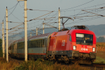 Lokomotiva: 1016.016-6 | Vlak: IC 849 ( Salzburg Hbf. - Wien Westbf. ) | Místo a datum: Böheimkirchen 19.09.2008