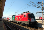 Lokomotiva: 1016.025-7 | Vlak: R 6070 ( Amstetten - St.Valentin ) | Msto a datum: St.Valentin 23.05.2009