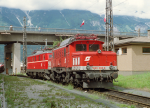 Lokomotiva: 1020.003-8 + 1010. | Místo a datum: Innsbruck Hbf. 05.07.1992