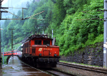 Lokomotiva: 1020.041-8 | Vlak: EC 162 Transalpin ( Wien Westbf. - Basel SBB ) | Místo a datum: Hintergasse 15.06.1993
