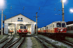 Lokomotiva: 1099.001-8, 1099.005-9, 1099.010-9, 1099.016-6 | Místo a datum: St.Pölten Alpenbahnhof 08.08.1995