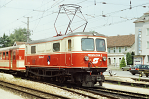 Lokomotiva: 1099.004-2 | Vlak: R 6807 ( St.Plten Hbf. - Mariazell ) | Msto a datum: Ober Grafendorf 31.07.1992