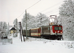 Lokomotiva: 1099.007-5 | Vlak: R 6826 ( Laubenbachmhle - St.Plten Hbf. ) | Msto a datum: Kammerhof 23.12.1994