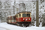 Lokomotiva: 1099.008-3 | Vlak: R 6883 ( St.Plten Hbf. - Mariazell ) | Msto a datum: Winterbach 23.12.1994