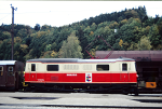 Lokomotiva: 1099.013-3 | Vlak: R 6832 ( Laubenbachmhle - St.Plten Hbf. ) | Msto a datum: Rabenstein N 09.10.1993