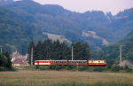 Lokomotiva: 1099.013-3 | Vlak: R 6826 ( Laubenbachmhle - St.Plten Hbf. ) | Msto a datum: Steinklamm 08.08.1995