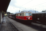 Lokomotiva: 1099.014-1 | Vlak: R 6880 ( Mariazell - St.Plten Hbf. ) | Msto a datum: Mariazell 09.10.1993