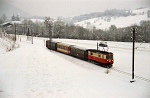 Lokomotiva: 1099.014-1 | Vlak: R 6802 ( Mariazell - St.Plten Hbf. ) | Msto a datum: Kirchberg a.d.Pielach 23.12.1994