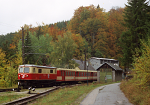 Lokomotiva: 1099.016-6 | Vlak: R 6883 ( St.Plten Hbf. - Mariazell ) | Msto a datum: Gsing 09.10.1993
