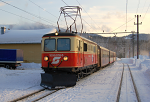Lokomotiva: 1099.016-6 | Vlak: R 6828 tscherland ( Mariazell - St.Plten Hbf. ) | Msto a datum: Annaberg 06.01.2006