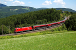 Lokomotiva: 1116.036 | Vlak: railjet 559 ( Wien Meidling - Graz Hbf. ) | Místo a datum: Eichberg 16.07.2013