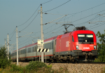 Lokomotiva: 1116.089-2 | Vlak: OEC 767 SUPERFUND ( Innsbruck Hbf. - Wien Westbf. ) | Místo a datum: Gross Sierning 06.08.2008
