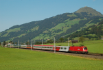 Lokomotiva: 1116.177-5 | Vlak: IC 515 AFS Austauschprogramme ( Innsbruck Hbf. - Graz Hbf. ) | Msto a datum: Kirchberg in Tirol 15.08.2009