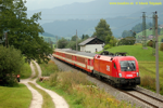Lokomotiva: 1116.209-6 | Vlak: REX 3909 ( Linz Hbf. - Selzthal ) | Msto a datum: Spital am Pyhrn 08.08.2007