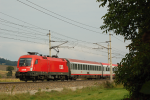 Lokomotiva: 1116.218-7 | Vlak: OIC 644 Wiener Tafel ( Wien Westbf. - Salzburg Hbf. ) | Msto a datum: Bheimkirchen 19.09.2008