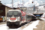 Lokomotiva: 1116.246-8 | Vlak: OIC 542 Skicirkus Saalbach Hinterglemm Leogang ( Wien Westbf. - Innsbruck Hbf. ) | Msto a datum: Schwarzach-St.Veit 31.01.2009