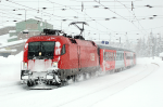 Lokomotiva: 1116.274-0 | Vlak: REX 1504 ( Schwarzach-St.Veit - Innsbruck Hbf. ) | Msto a datum: Hochfilzen 21.02.2009