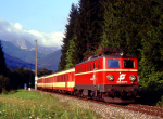 Lokomotiva: 1141.027-1 | Vlak: R 3556 ( Weyer - Selzthal ) | Místo a datum: Selzthal 30.08.1996
