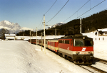Lokomotiva: 1142.655-8 | Vlak: SPR 1507 ( Innsbruck Hbf. - Salzburg Hbf. ) | Místo a datum: Pfaffenschwendt 22.02.2003