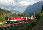 Lokomotiva: 1144.286-0 | Vlak: REX 1524 ( Salzburg Hbf. - Saalfelden ) | Místo a datum: Bischofshofen 13.08.2009
