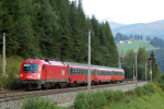 Lokomotiva: 1216.001 | Vlak: REX 1870 ( Lienz - Innsbruck Hbf. ) | Msto a datum: St.Jodok 07.08.2007