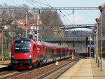 Lokomotiva: 1216.229 | Vlak: EC 30000 ( Wien-Meidling - Praha hl.n. ) | Místo a datum: Choceň (CZ) 17.04.2013