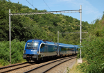 Lokomotiva: 1216.234 | Vlak: railjet 73 Bedřich Smetana ( Praha hl.n. - Graz Hbf. ) | Místo a datum: Bílovice nad Svitavou (CZ) 16.07.2015