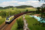 Lokomotiva: ES 64 U2-082 (CargoServ ) | Vlak: GAG 47537 ( Karvin Doly - Linz Voest Alpine ) | Msto a datum: Summerau 05.06.2009