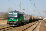 Lokomotiva: 193.220-1 ( LokoTrain ) | Vlak: Pn 148379 ( Sohland - Dunai Finomito ) | Místo a datum: Boletice nad Labem (CZ) 24.03.2015