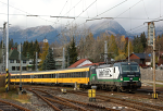 Lokomotiva: 193.222 ( LokoTrain ) | Vlak: RJ 1003 ( Praha hl.n. - Košice ) | Místo a datum: Štrba 25.10.2017
