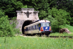 Lokomotiva: 4010.013-3 | Vlak: IC 504 Kremstal ( Graz Hbf. - Linz Hbf. ) | Místo a datum: Bosrucktunnel 31.05.1993