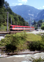 Lokomotiva: 4010.015-8 | Vlak: IC 514 Schckl ( Graz Hbf. - Innsbruck Hbf. ) | Msto a datum: Lend 30.07.1992