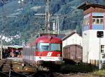 Lokomotiva: 4010.022-4 | Vlak: IC 601 Joanneum ( Linz Hbf - Graz Hbf. ) | Msto a datum: Selzthal 18.08.1992