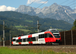 Lokomotiva: 4023.003-9 | Vlak: R 5073 ( Schwarzach-St.Veit - Berchtesgaden Hbf. ) | Místo a datum: Pfarrwerfen 20.08.2009