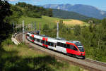 Lokomotiva: 4023.011-2 | Vlak: R 2953 ( Payerbach-Reichenau - Semmering ) | Místo a datum: Eichberg 16.07.2013