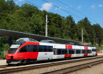 Lokomotiva: 4023.011-2 | Vlak: R 2963 ( Payerbach-Reichenau - Semmering ) | Místo a datum: Payerbach-Reichenau 16.07.2013